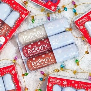 ColourPop x Rudolph Lipgloss trio ❤️🎄🦌